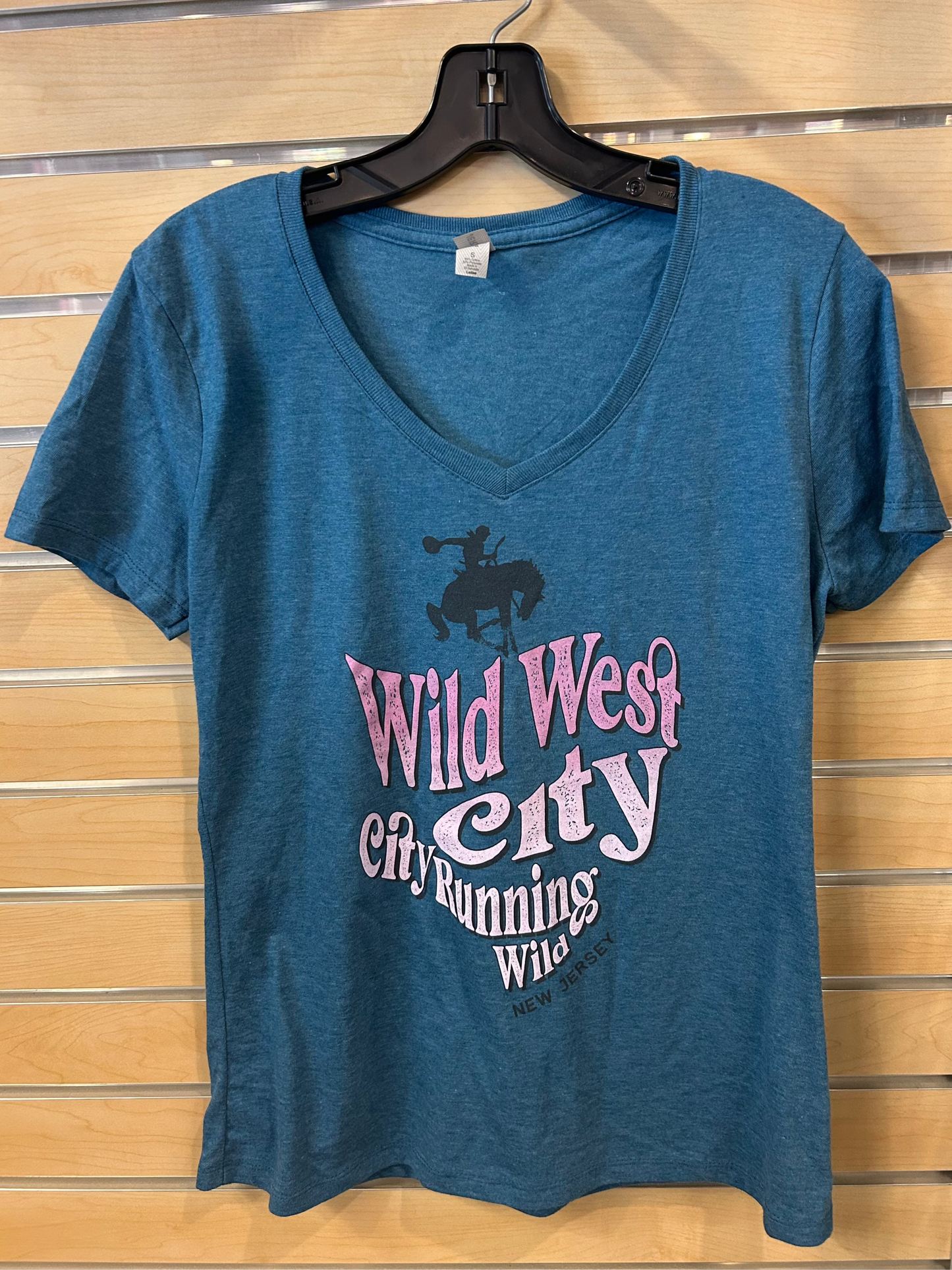 City Running Wild Women's Graphic V-Neck Tee