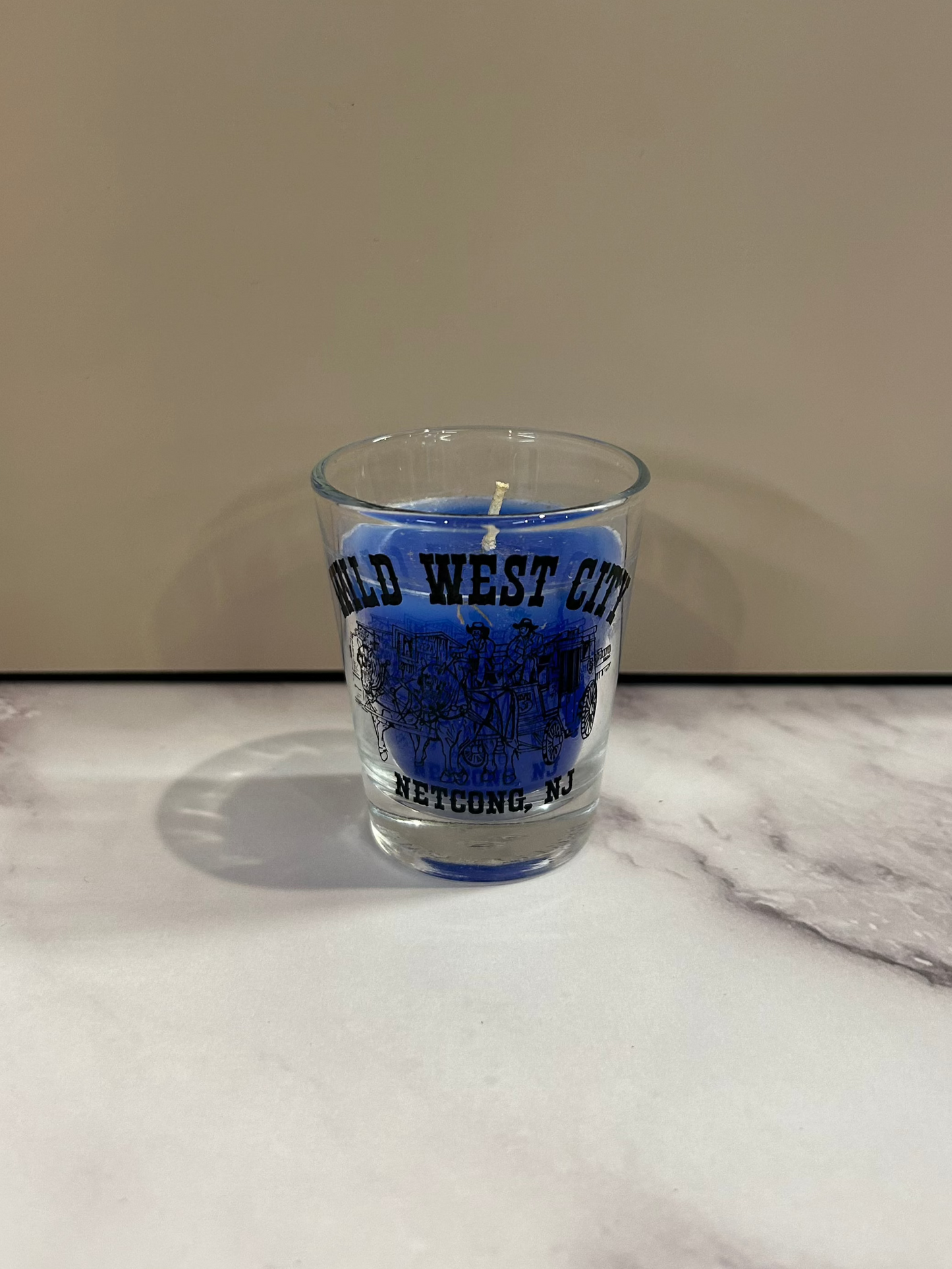 Shotglass Candle