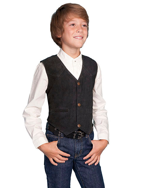 Child's Boar Suede Vest