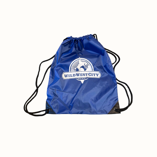 Wild West City Drawstring Backpack
