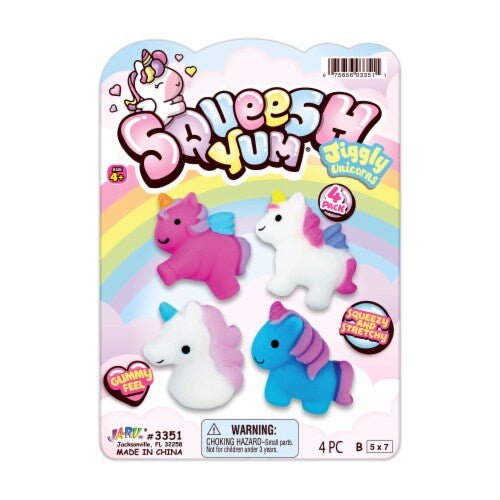 Squish Yum Unicorns 4-Pack