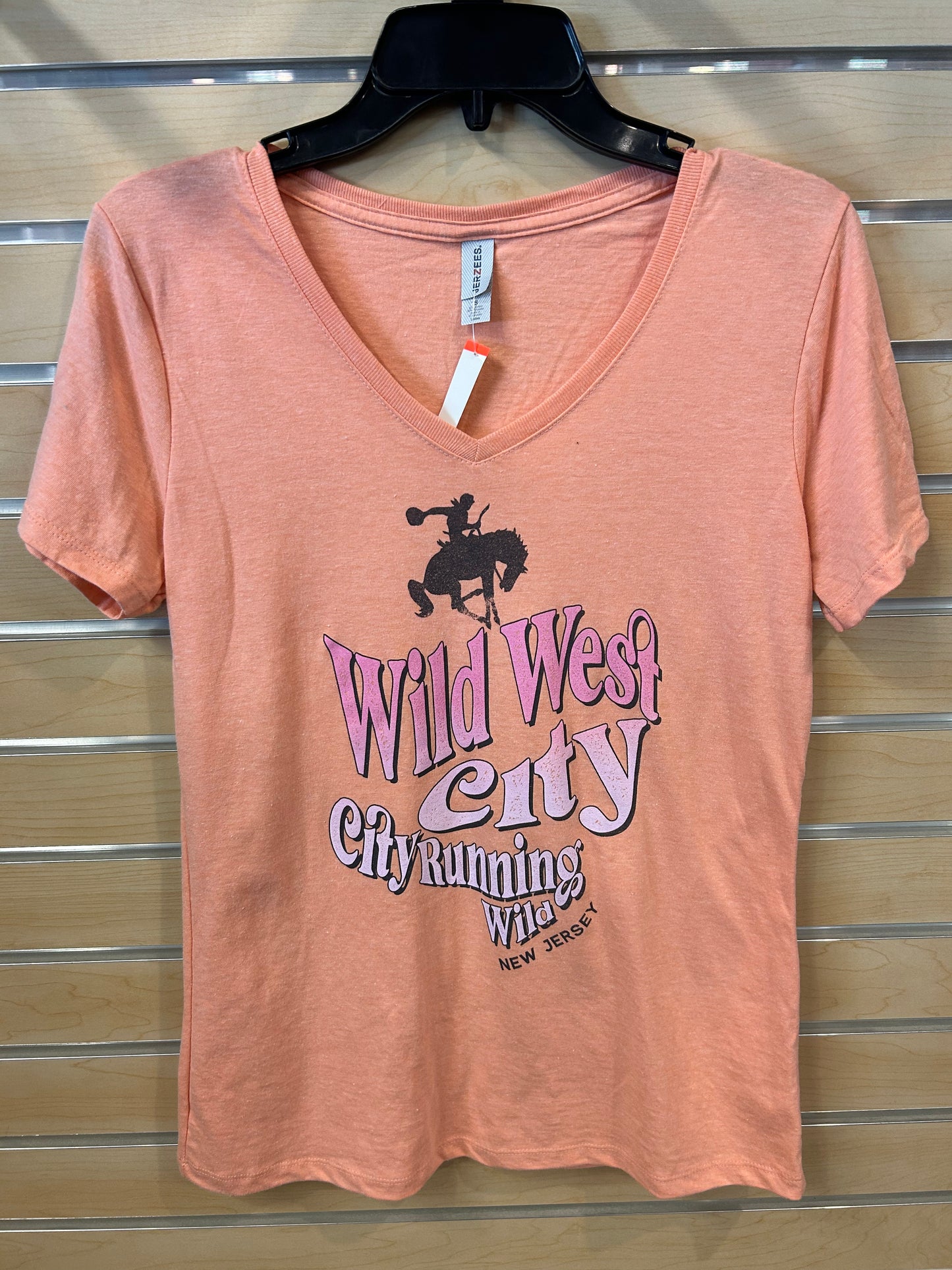 City Running Wild Women's Graphic V-Neck Tee