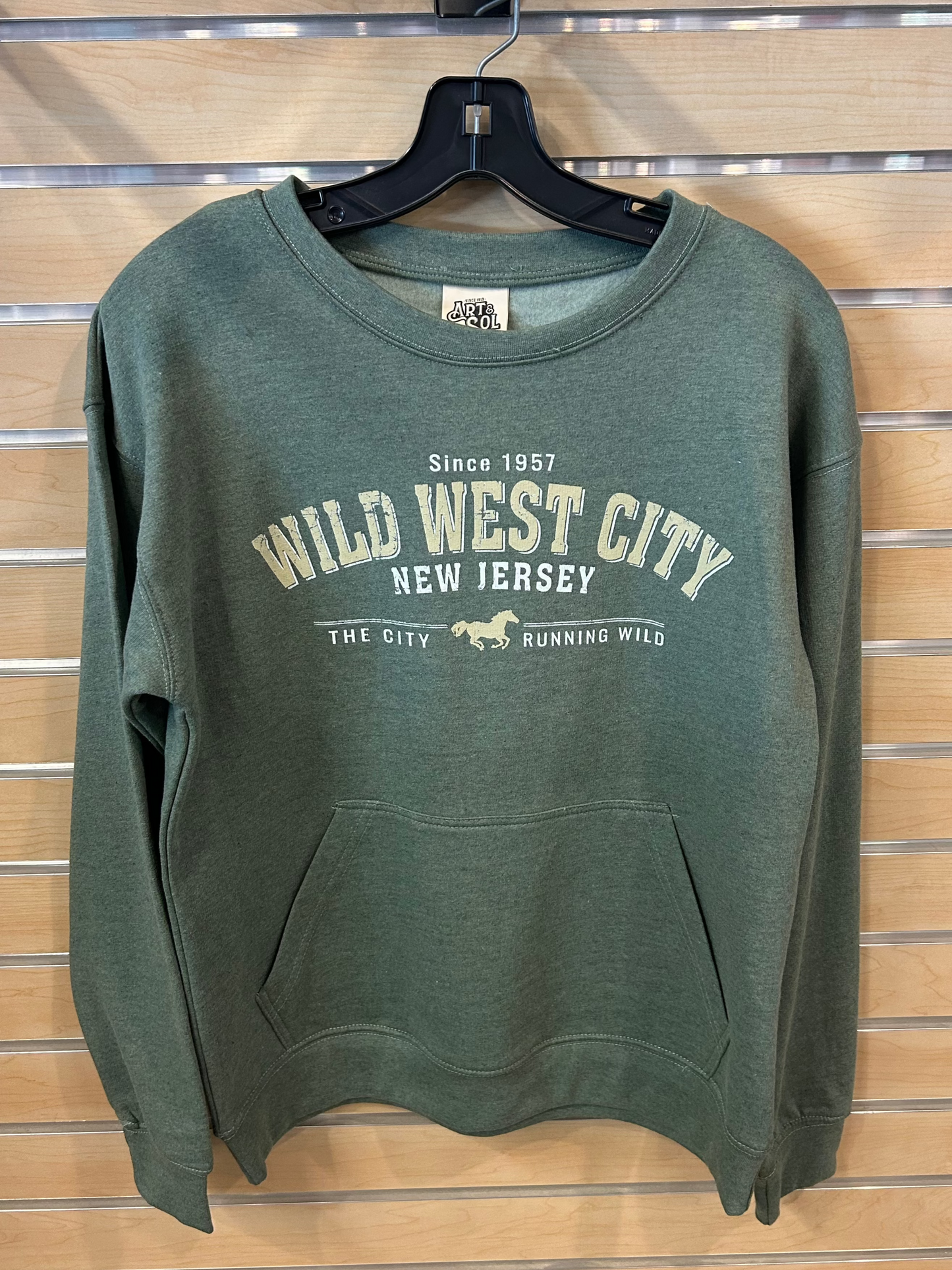 WWC City Running Wild Crew Neck - Green