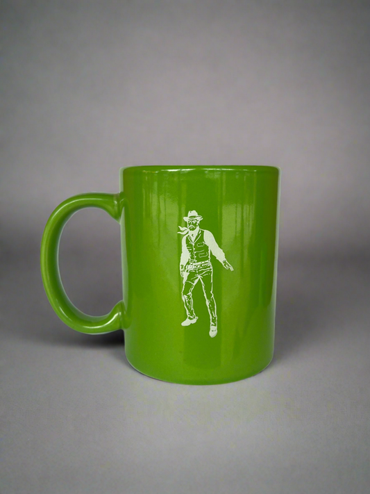 Wild West City Mug with Cowboy