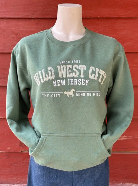 WWC City Running Wild Crew Neck - Green