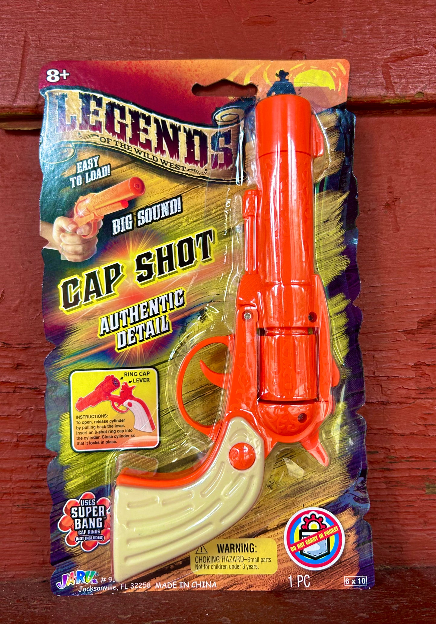 Legends 8-Shot Toy Gun