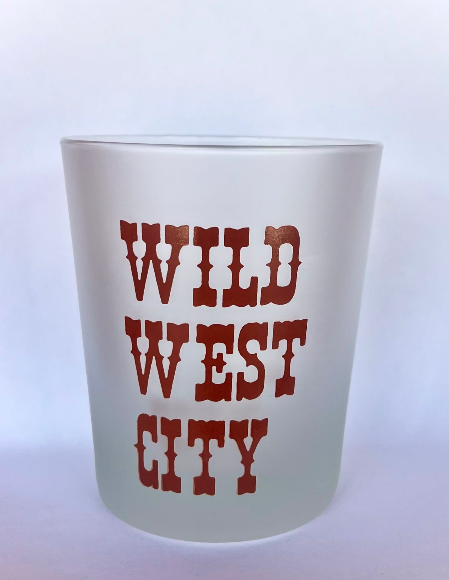 Wild West Frosted Glass