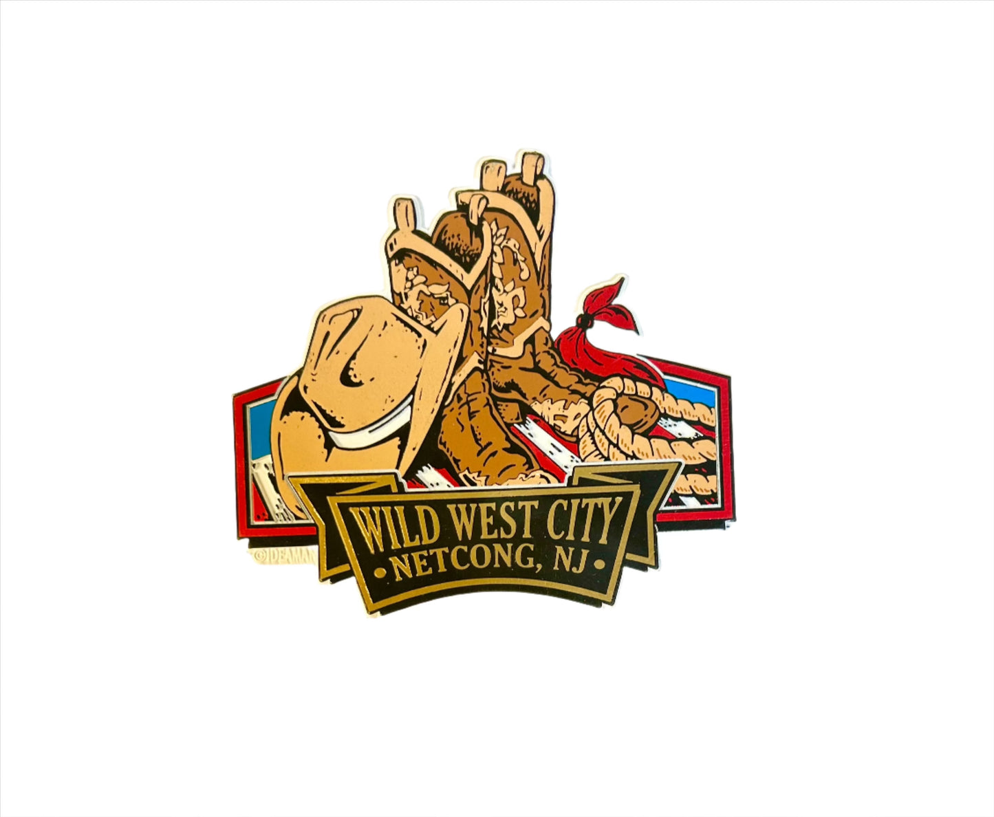 Wild West City Magnets