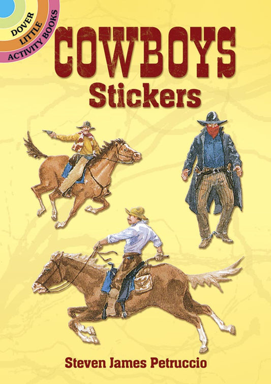 Cowboy Sticker Book