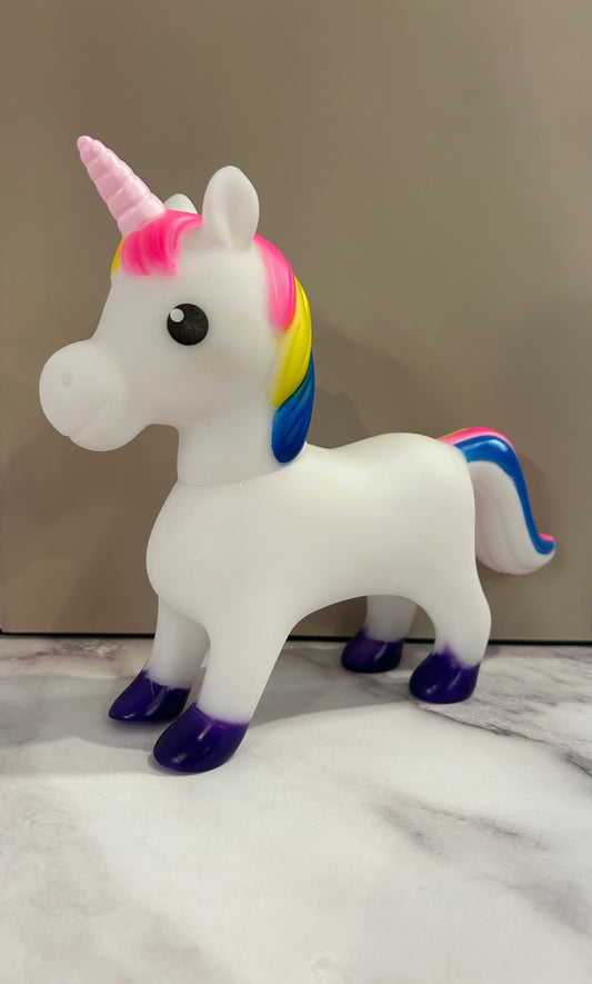 Unicorn squeaker toy