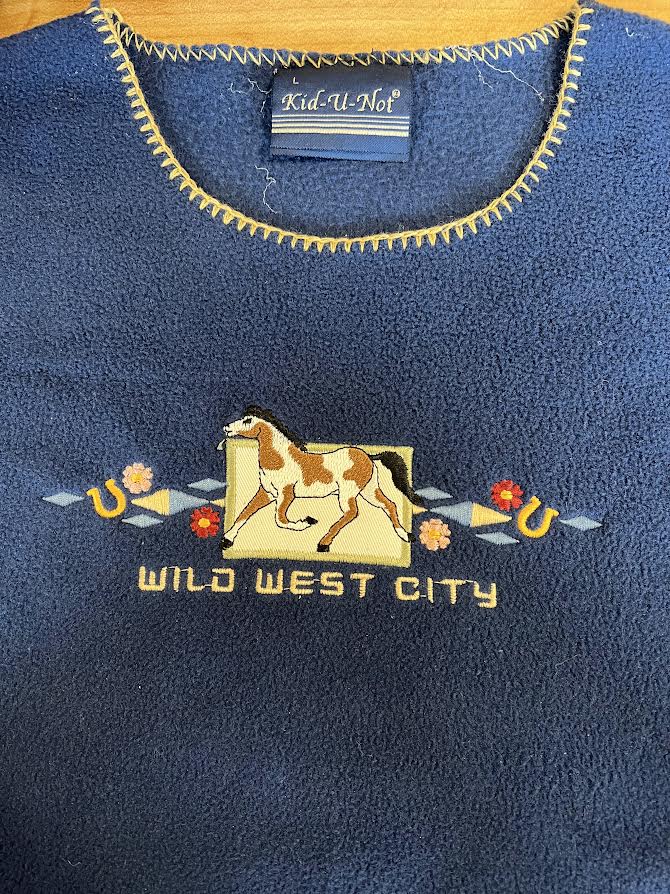 Children's Wild West City Fleece