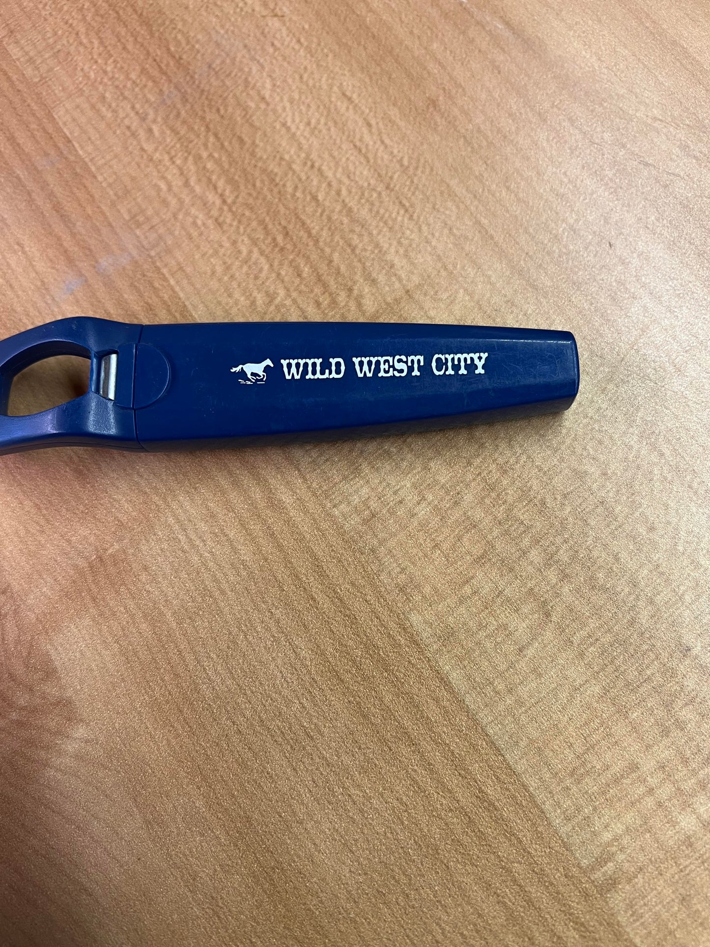 Novelty Wild West City Bottle Opener/corkscrew